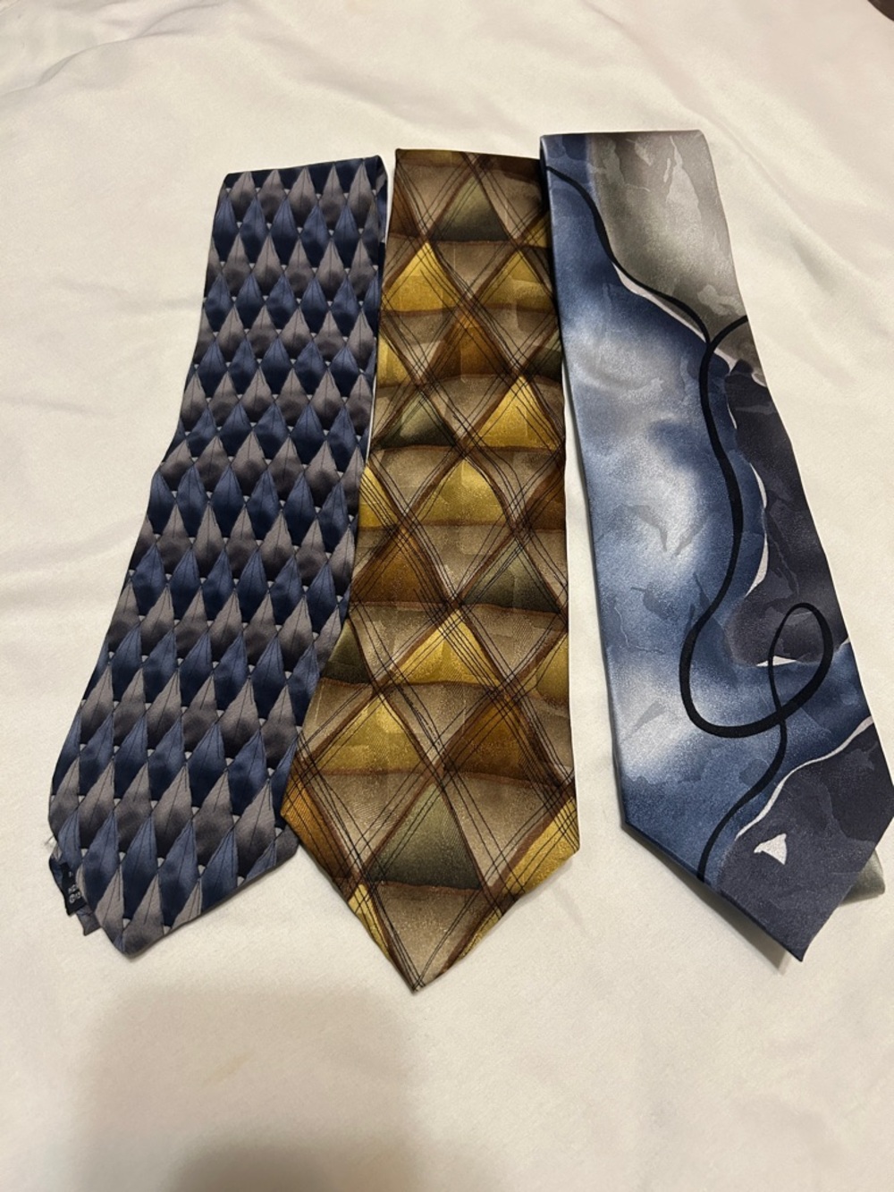 2 for $25 Jerry Garcia tie lot Aztec Objects, Chinese Dragon